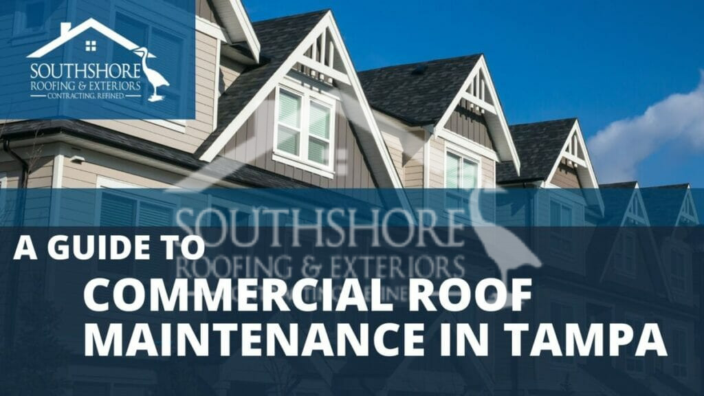 Commercial roof maintenance