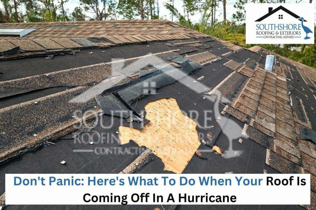 roof coming off in a hurricane