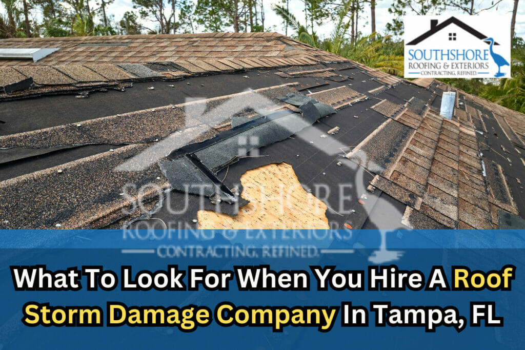 Roof Storm Damage Company In Tampa, FL