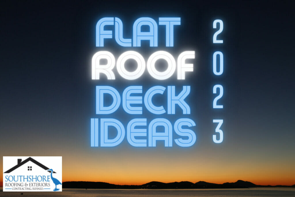 flat roof deck