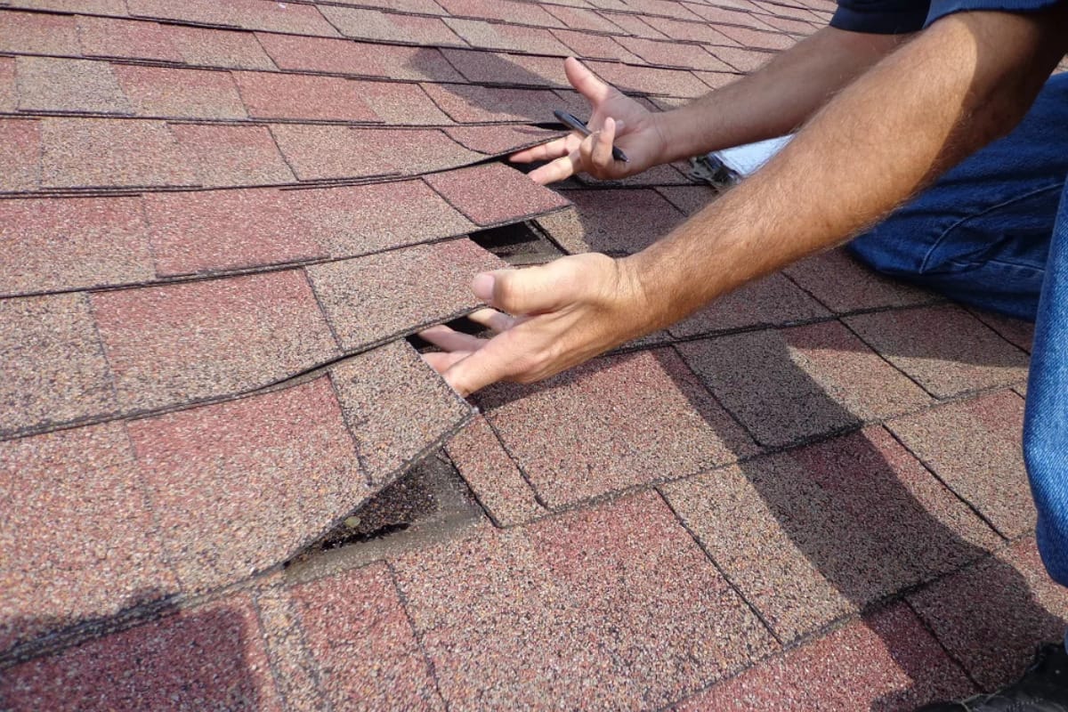 roof inspected by experienced professionals