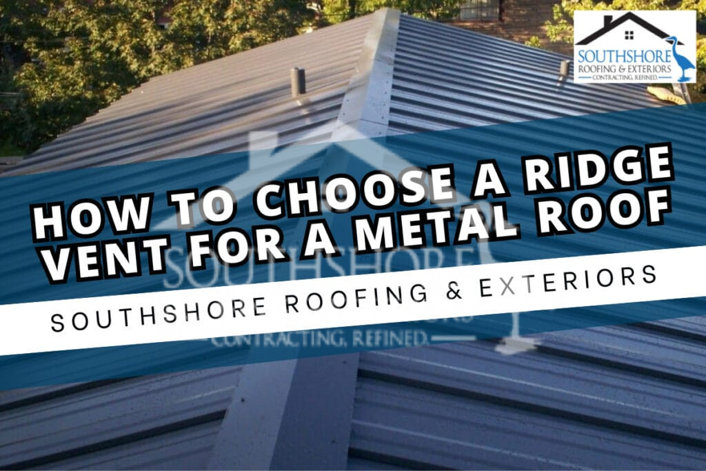 How To Choose A Ridge Vent For A Metal Roof