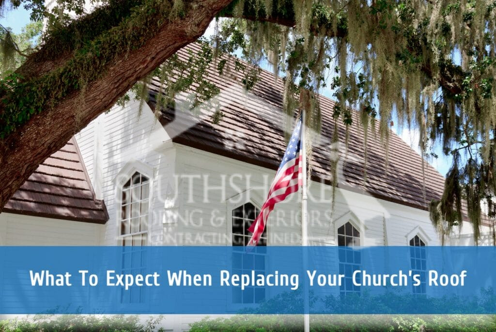 Roof repair for churches