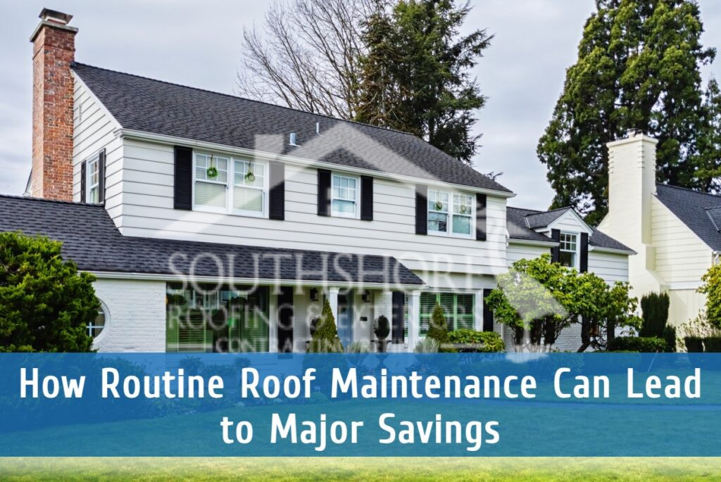 Residential roof maintenance