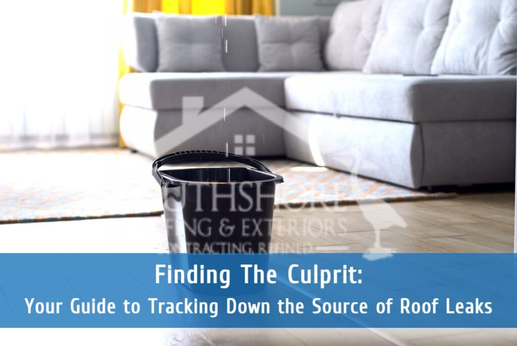 Identifying the source of roof leaks to repair