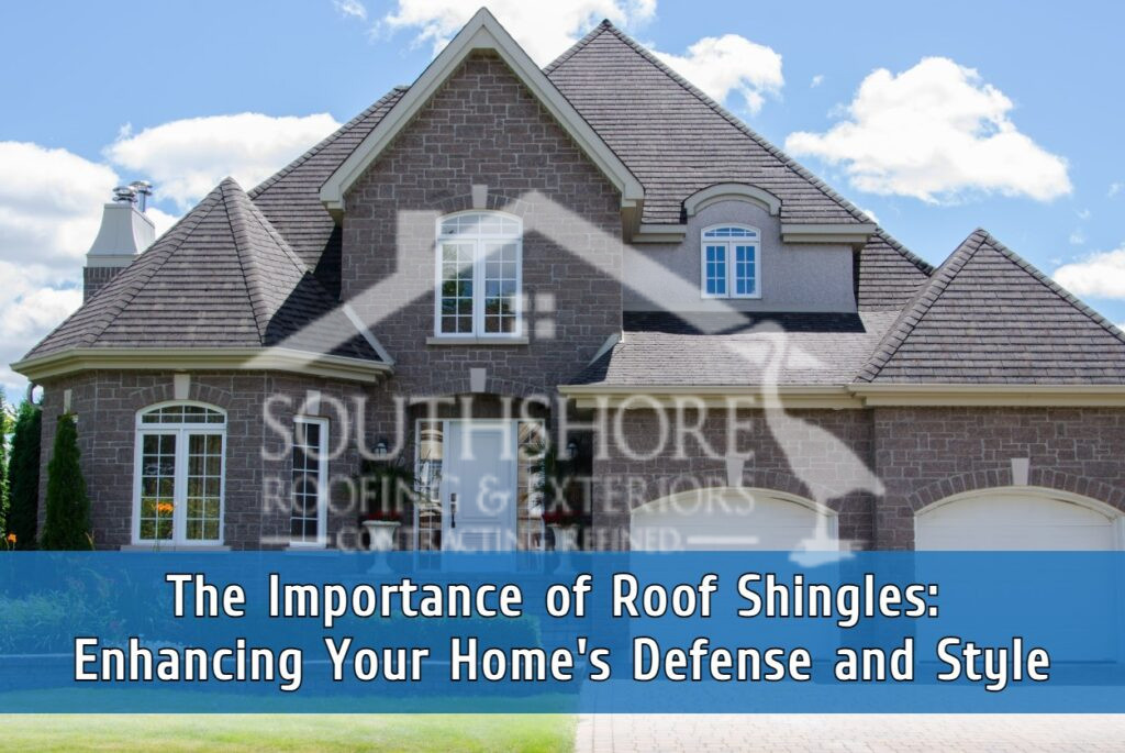 Importance of roof shingles on home