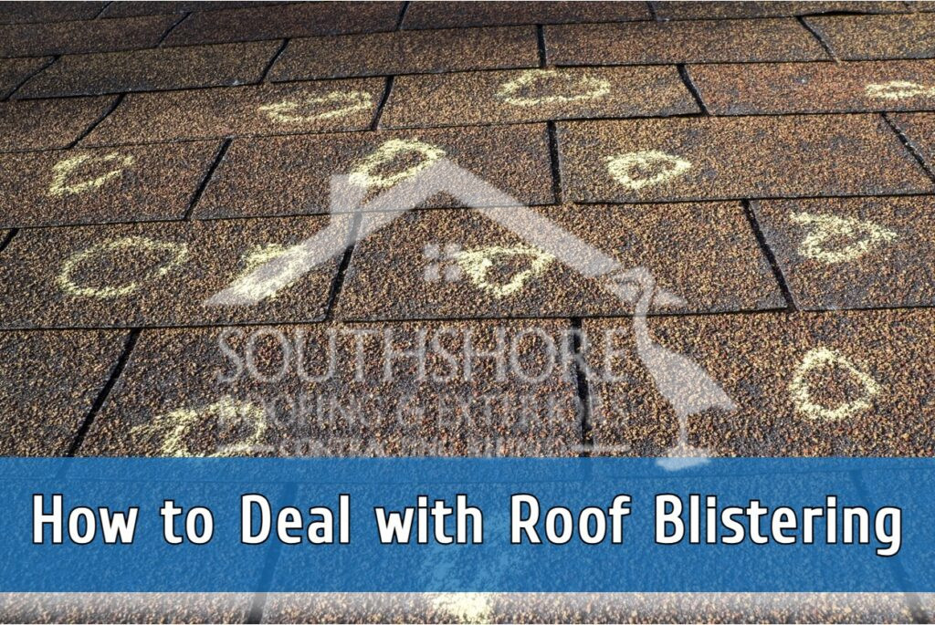 Roof blistering repair