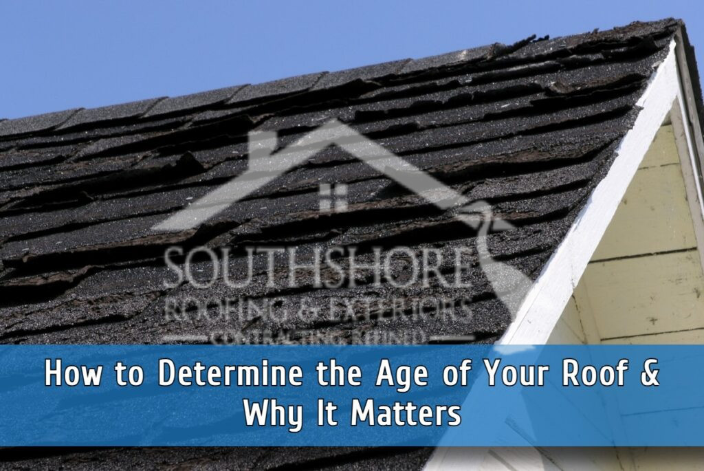 Determining the age of your roof