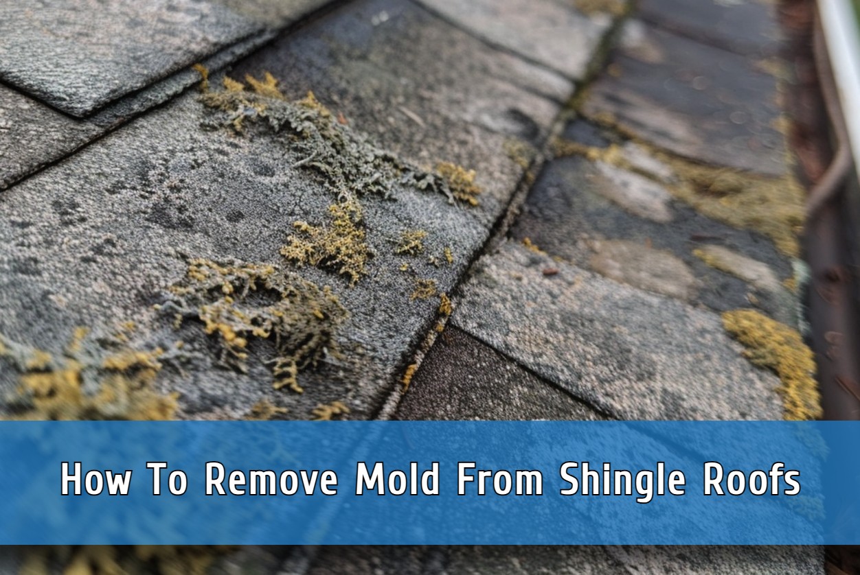 How To Remove Mold From Shingle Roofs: The Ultimate Guide