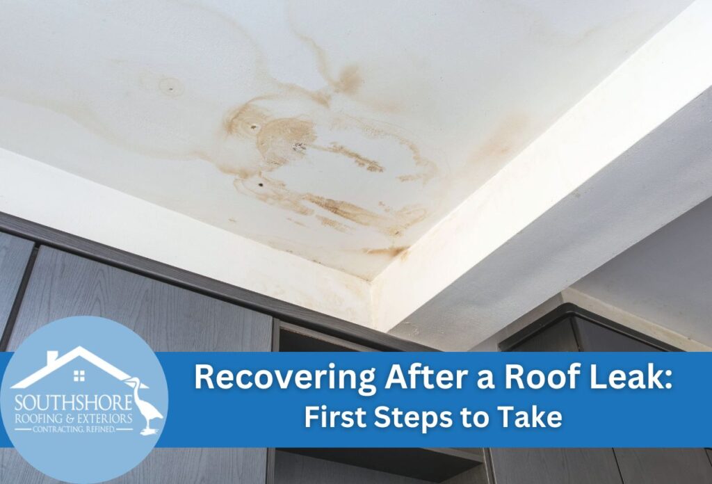 First Steps to Take After a Roof Leak
