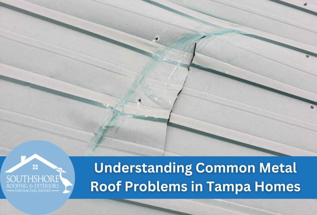 Understanding Common Metal Roof Problems in Tampa Homes