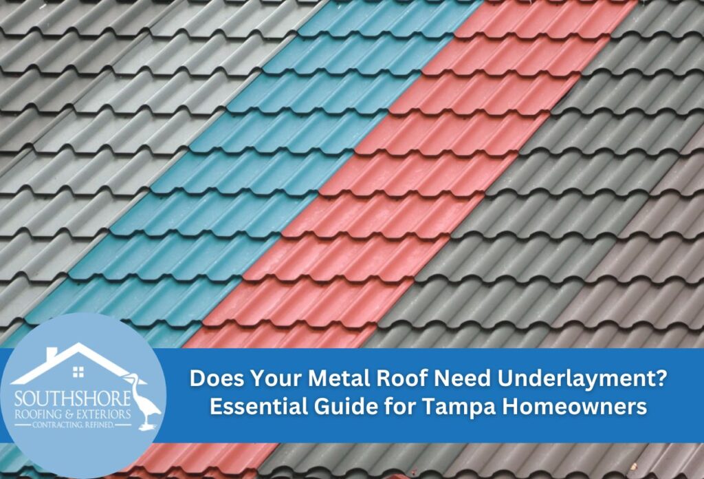 colorful metal roof