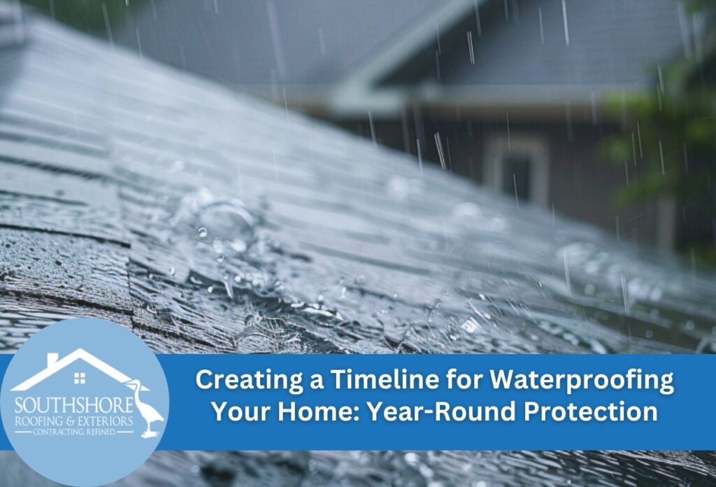 Creating a Timeline for Waterproofing Your Home: Year-Round Protection