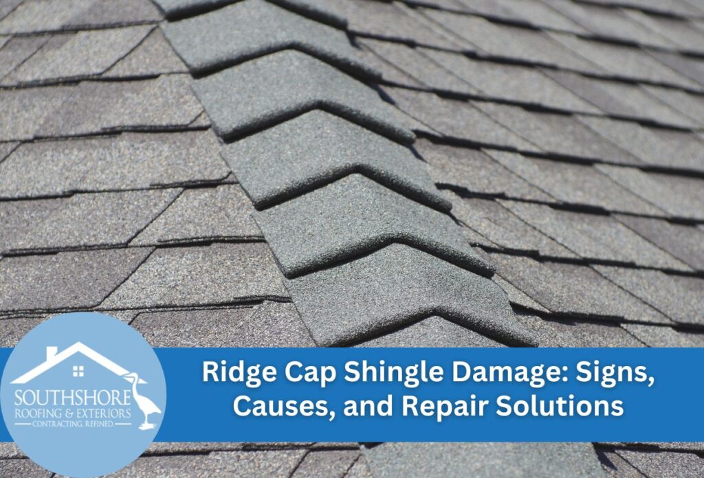 Ridge Cap Shingle Damage Signs, Causes, and Repair Solutions