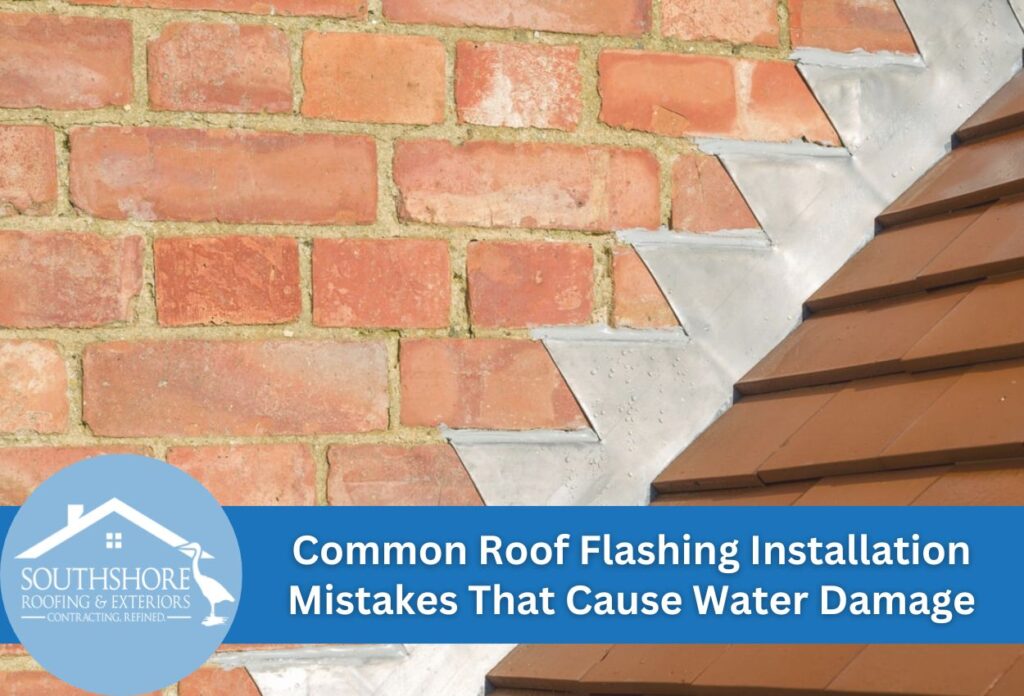 Common Roof Flashing Installation Mistakes That Cause Water Damage