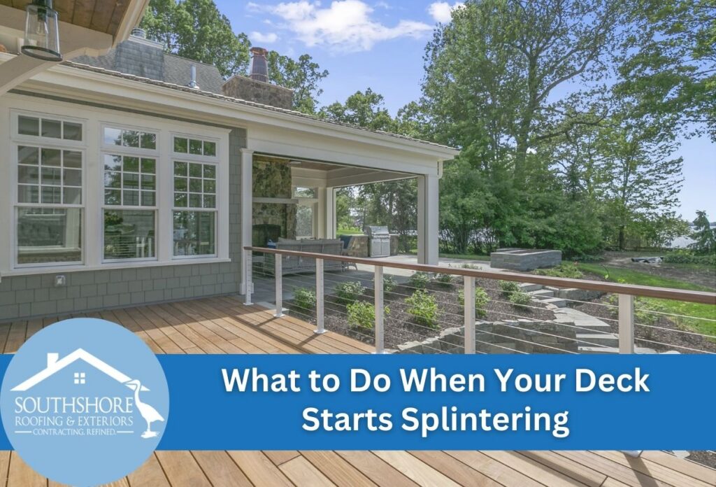 What to Do When Your Deck Starts Splintering