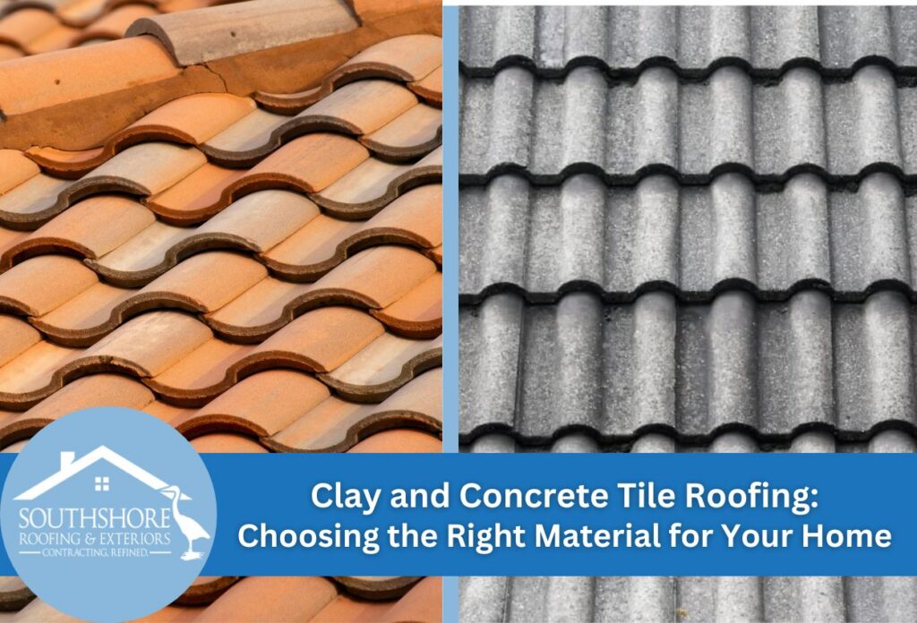 Comparison of clay vs concrete tile roofing for home exterior